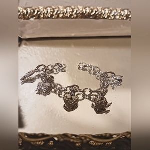 Affinity Guardian Angel Diamond & Sterling Silver Charm Bracelet